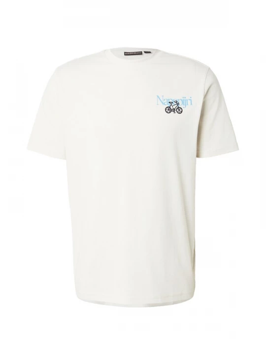 Foto van product NAPAPIJRI Shirt 'S-SWHOL' bruin / rood / zwart / wit