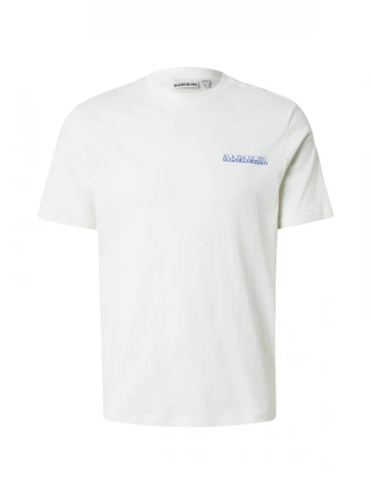 Foto van product NAPAPIJRI Shirt 'SENAR' saffier / wit