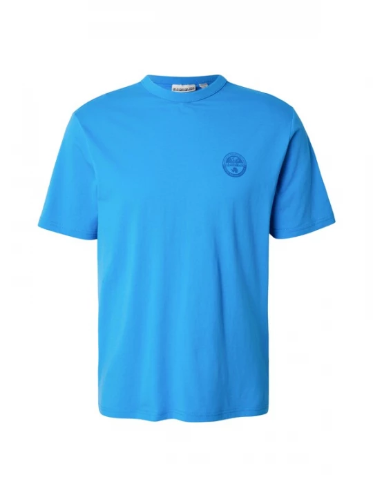 Foto van product NAPAPIJRI Shirt 'SENDIL' enziaan / neonblauw