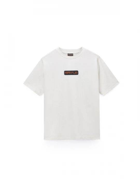 Foto van product NAPAPIJRI Shirt 'Sol' oranje / zwart / wit