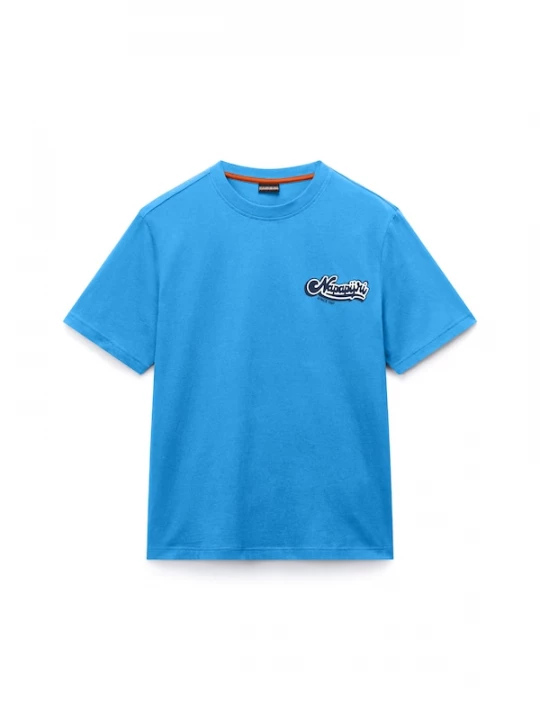 Foto van product NAPAPIJRI Shirt '-ZINC' blauw / navy / wit