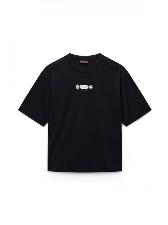 Foto van product NAPAPIJRI Shirt zwart / wit