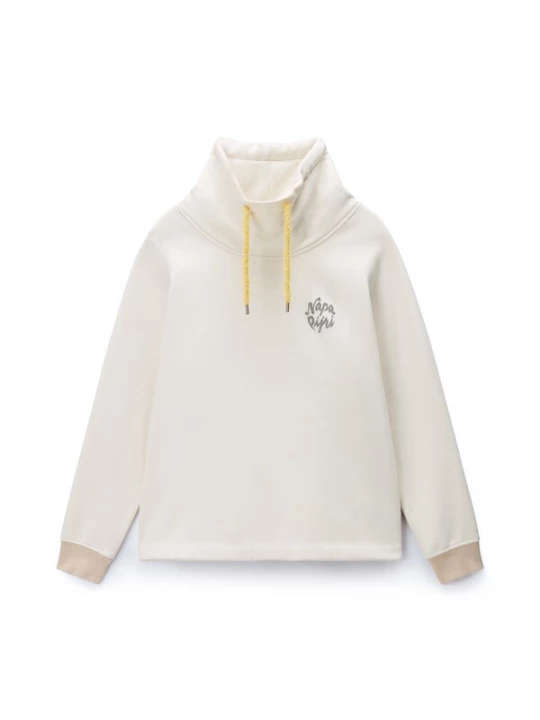 Foto van product NAPAPIJRI Sweatshirt 'B-Fedaia' lichtbeige / donkergrijs
