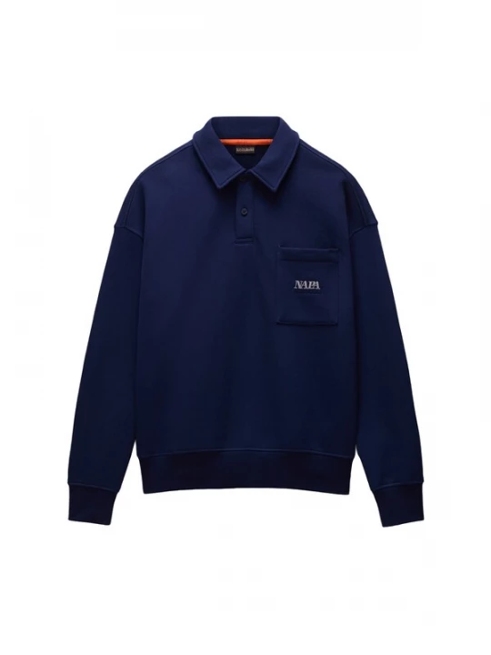 Foto van product NAPAPIJRI Sweatshirt 'Miraat' ultramarine blauw / wit