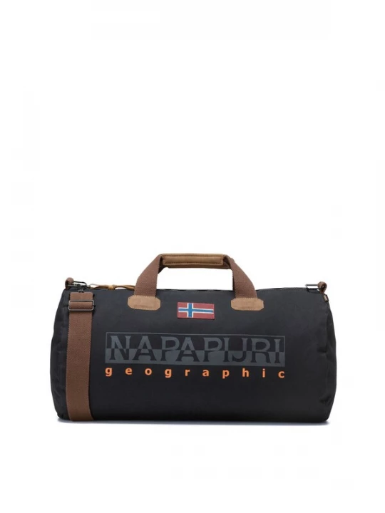 Foto van product NAPAPIJRI Weekendtas 'Bering 3' bruin / grijs / oranje / zwart