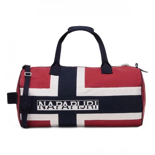 Foto van product NAPAPIJRI Weekendtas blauw / rood / wit