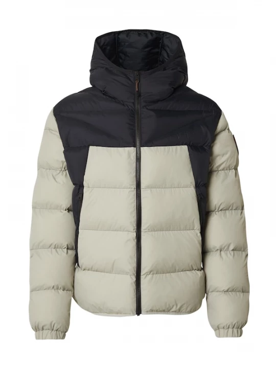 Foto van product NAPAPIJRI Winterjas 'MOLVENO' navy / lichtgrijs