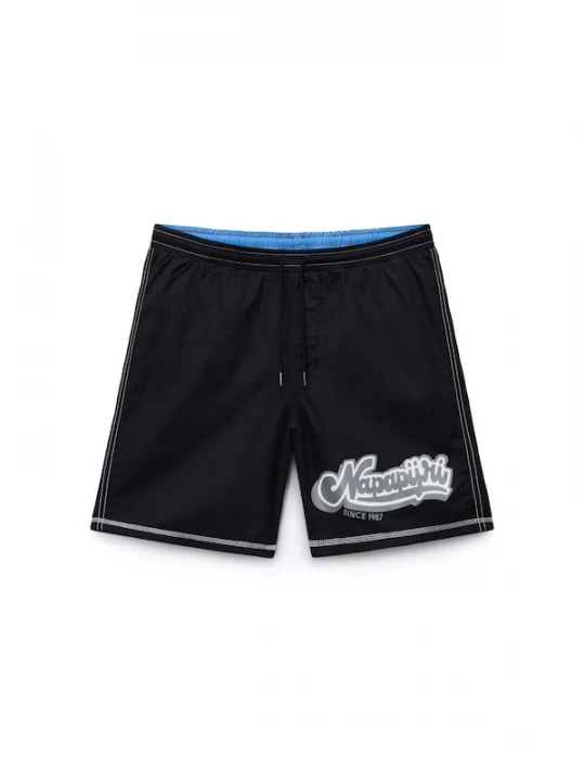 Foto van product NAPAPIJRI Zwemshorts 'Zinc' grijs / zwart / offwhite