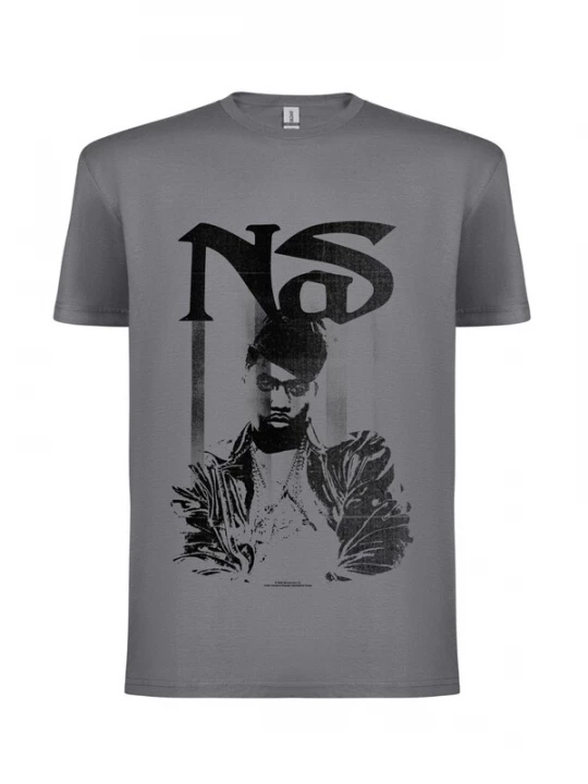 Foto van product NAS Shirt 'Nas Master T-Shirt' grijs