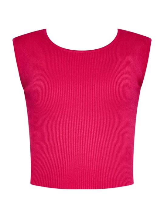 Foto van product nascita Gebreide top fuchsia