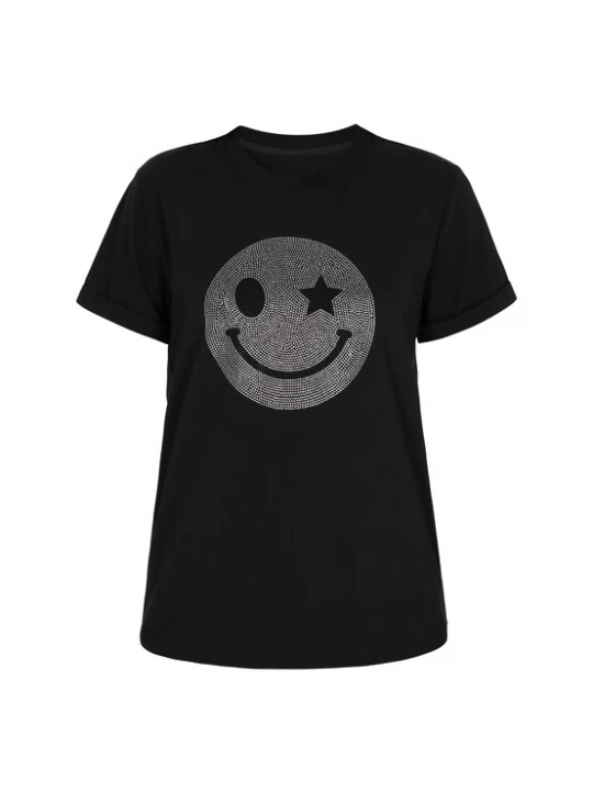 Foto van product nascita Shirt zwart / zilver