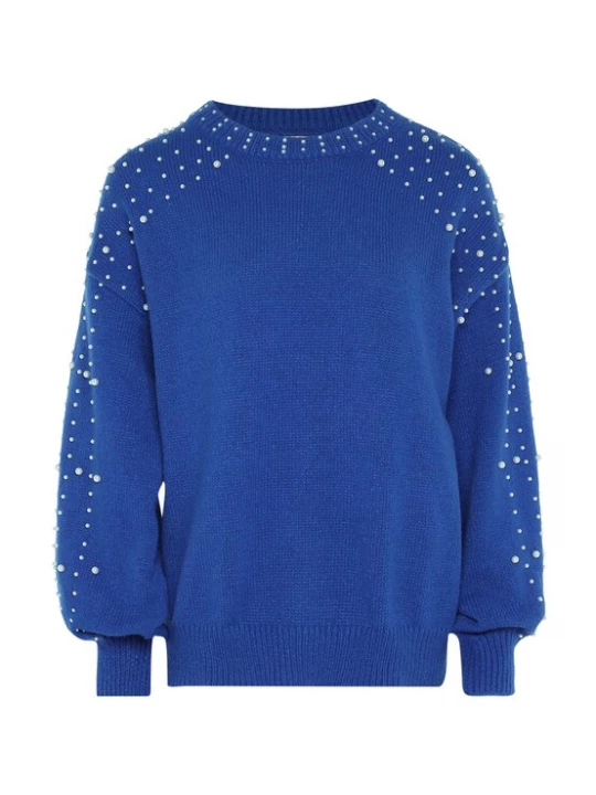 Foto van product nascita Trui blauw / parelwit