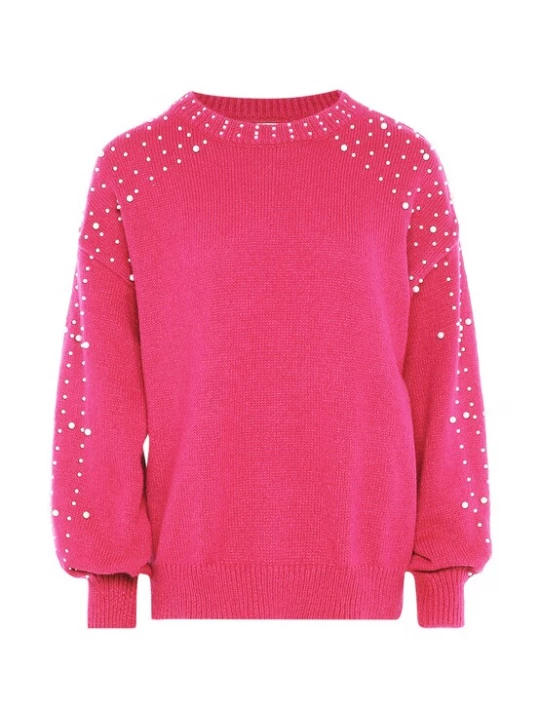 Foto van product nascita Trui pink / parelwit
