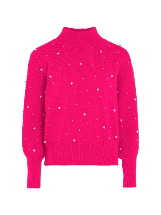 Foto van product nascita Trui pink / parelwit