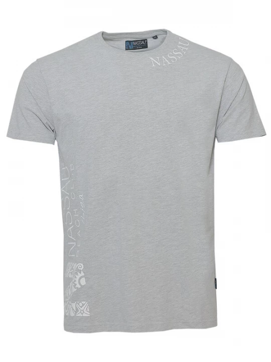 Foto van product NASSAU Beach Club Shirt ' NB231042 ' grijs / wit