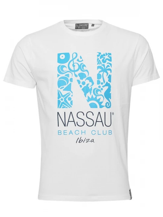 Foto van product NASSAU Beach Club Shirt 'NB231046' gemengde kleuren / offwhite