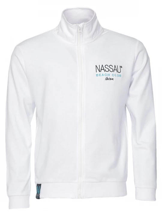 Foto van product NASSAU Beach Club Sweatvest aqua / zwart / wit