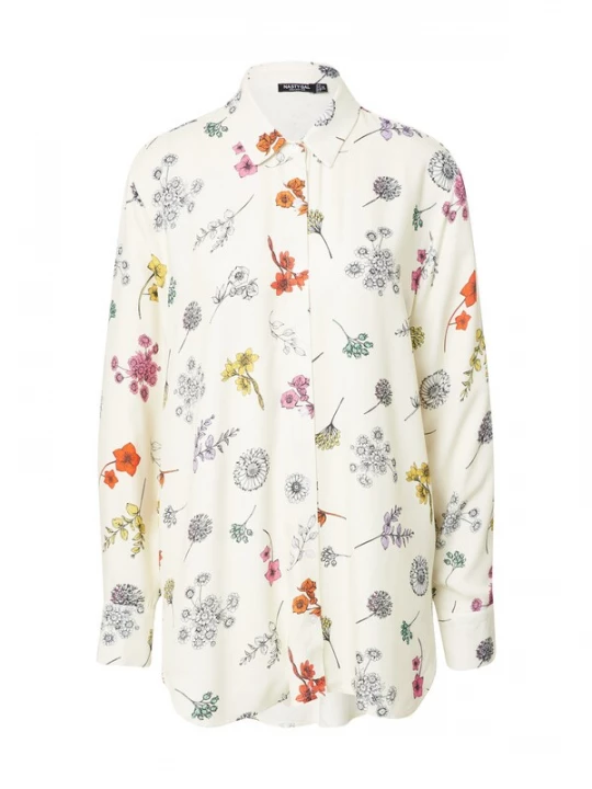 Foto van product Nasty Gal Blouse crème / gemengde kleuren / zwart