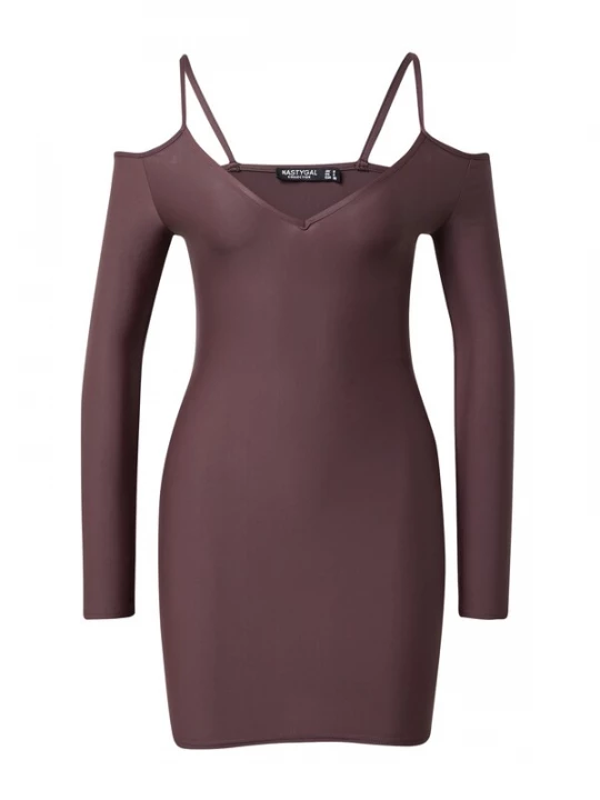 Foto van product Nasty Gal Jurk chocoladebruin