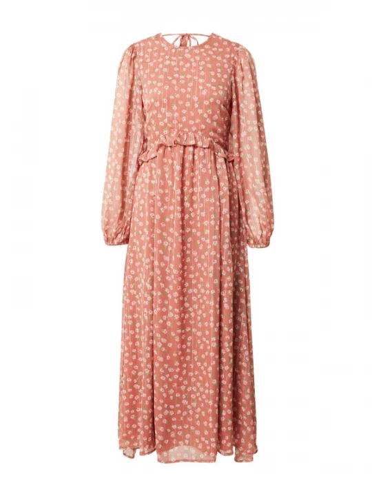Foto van product Nasty Gal Jurk groen / rosé / pastelroze / offwhite