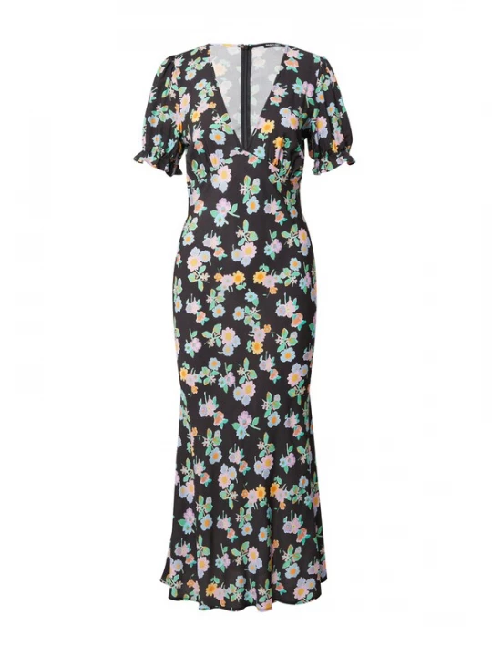 Foto van product Nasty Gal Jurk mintgroen / oranje / oudroze / zwart