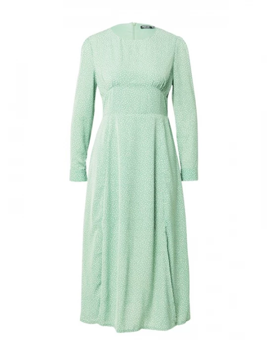 Foto van product Nasty Gal Jurk mintgroen / wit