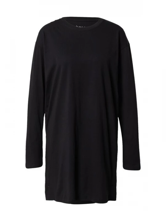 Foto van product Nasty Gal Jurk 'Motorcycle' abrikoos / zwart / wit