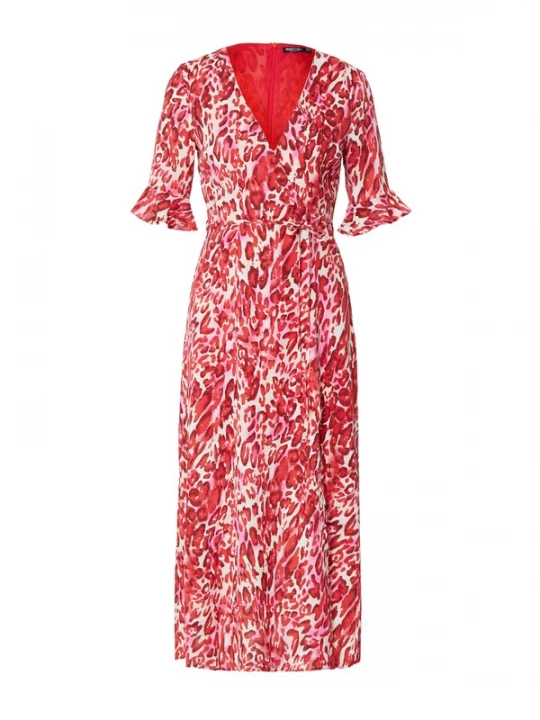 Foto van product Nasty Gal Jurk pink / rood / wit