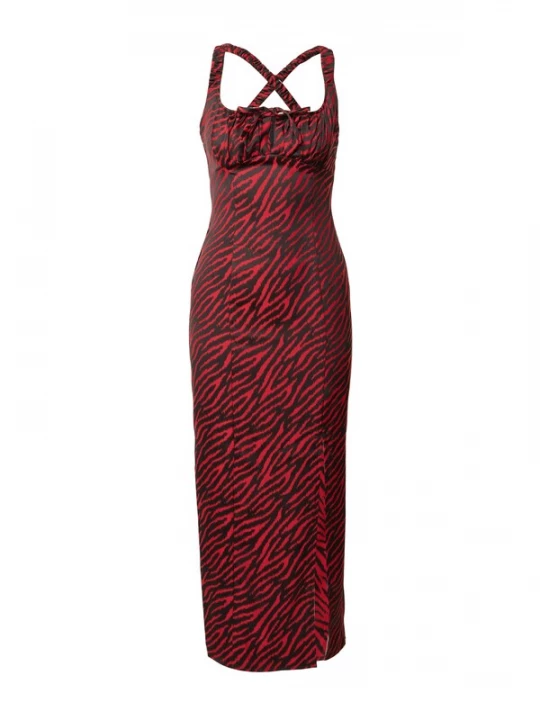 Foto van product Nasty Gal Jurk rood / zwart