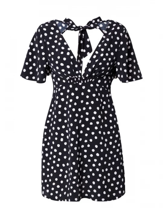 Foto van product Nasty Gal Jurk zwart / wit
