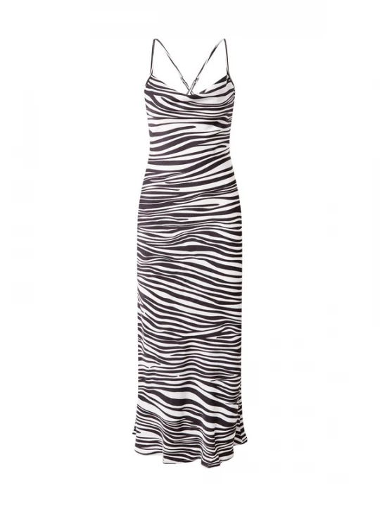 Foto van product Nasty Gal Jurk zwart / wit