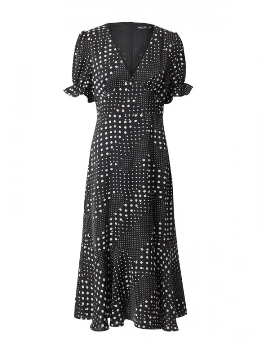 Foto van product Nasty Gal Jurk zwart / wit