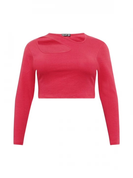 Foto van product Nasty Gal Plus Shirt pitaja roze