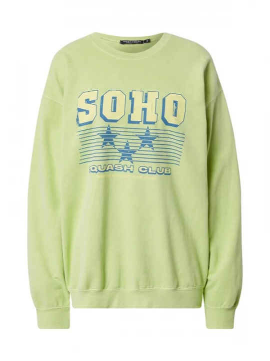Foto van product Nasty Gal Sweatshirt blauw / appel