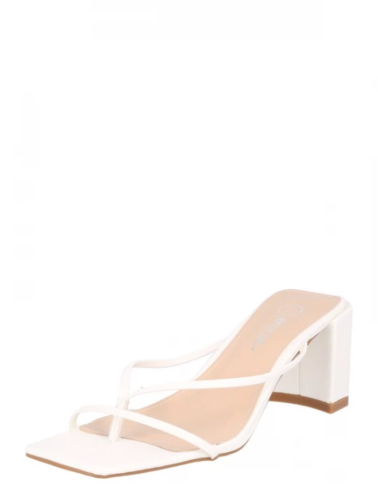 Foto van product Nasty Gal Teenslipper wit