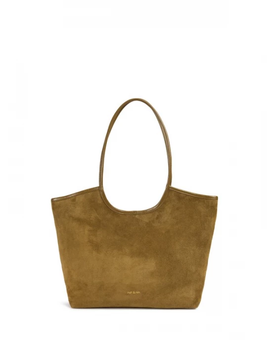Foto van product Nat&Nin Shopper 'MILAN' bruin gemêleerd