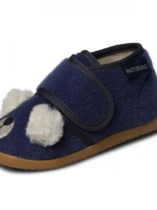 Foto van product NATURINO Huisschoenen 'BIDAIM' donkerblauw / offwhite