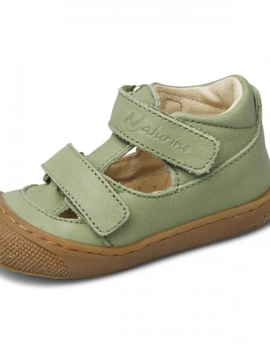 Foto van product NATURINO Open schoenen 'PUFFY' donkergroen
