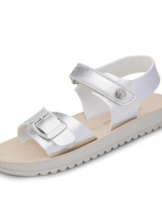 Foto van product NATURINO Sandalen 'KIMAMA' zilver