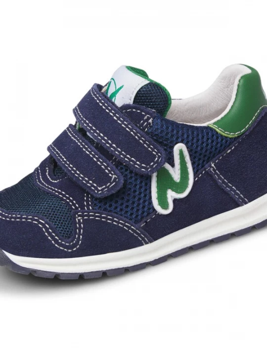 Foto van product NATURINO Sneakers 'SAMMY 3 VL.' navy / groen / wit