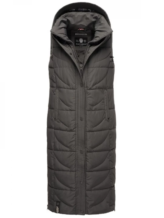 Foto van product NAVAHOO Bodywarmer 'Brezelchen' grijs