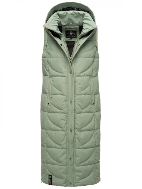 Foto van product NAVAHOO Bodywarmer 'Brezelchen' groen