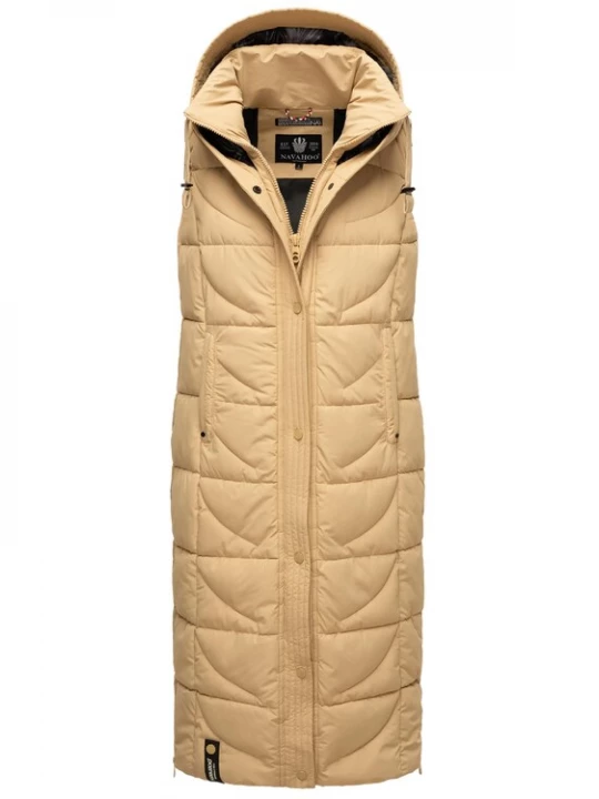 Foto van product NAVAHOO Bodywarmer 'Brezelchen' sand
