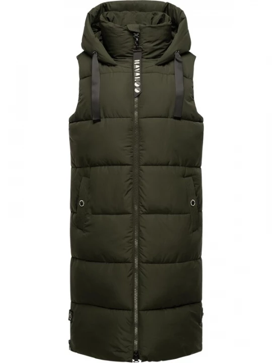 Foto van product NAVAHOO Bodywarmer kaki / wit