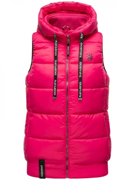 Foto van product NAVAHOO Bodywarmer 'Kassidy' neonroze / zwart