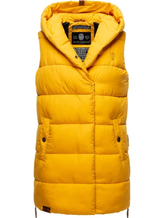 Foto van product NAVAHOO Bodywarmer 'Madilynaa' goudgeel