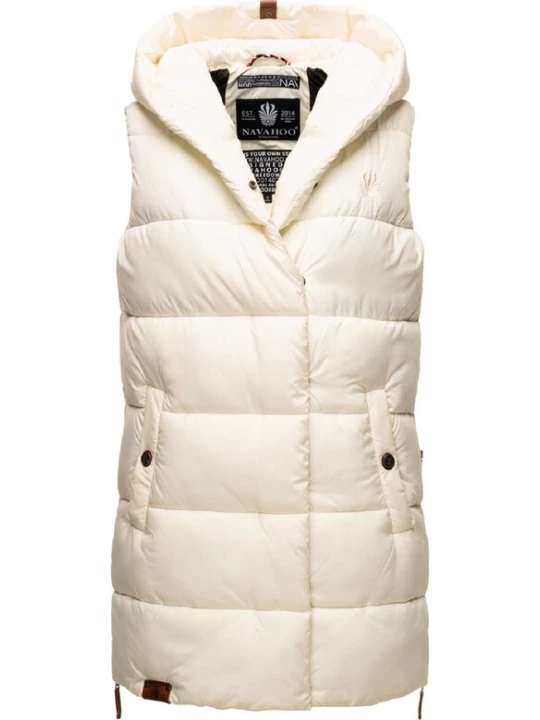 Foto van product NAVAHOO Bodywarmer 'Madilynaa' offwhite
