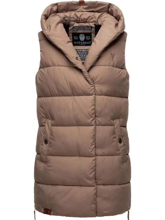 Foto van product NAVAHOO Bodywarmer 'Madilynaa' taupe