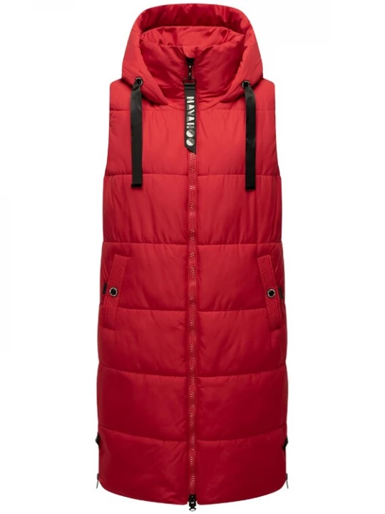 Foto van product NAVAHOO Bodywarmer 'Schnuffelchen' rood