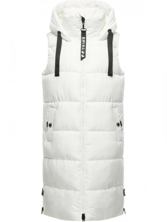 Foto van product NAVAHOO Bodywarmer 'Schnuffelchen' wit